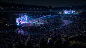 Seat view from Club