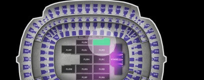 Seat view from Floor