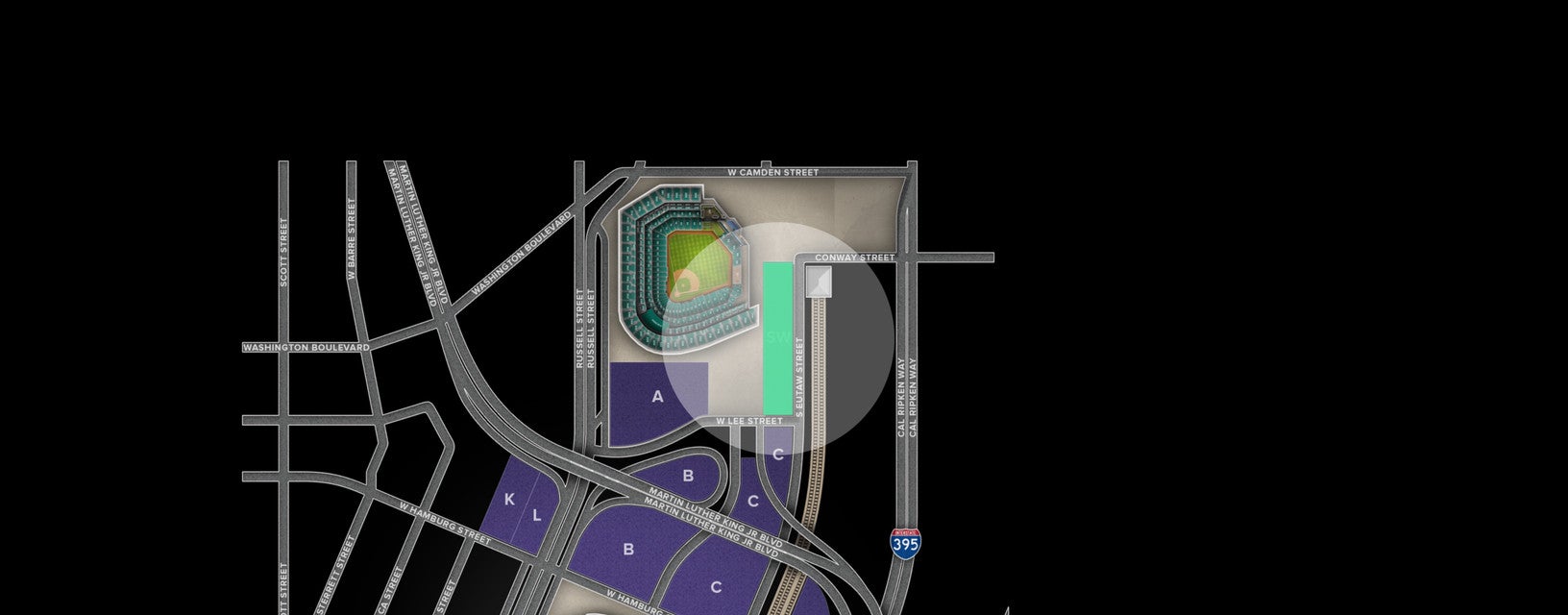 Seat view from Lot