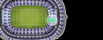 Seat view from Lower Endzone