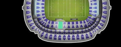 Seat view from Lower Midfield
