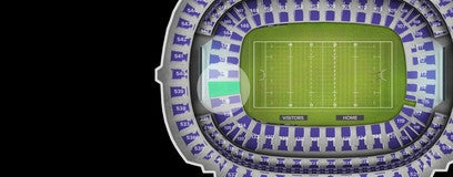 Seat view from Lower Endzone