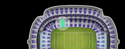 Seat view from Lower Sideline