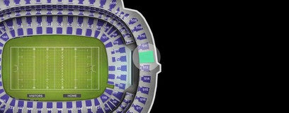Seat view from Upper Endzone