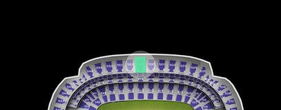 Seat view from Upper Midfield