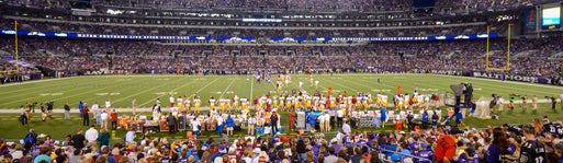 Seat view from Lower Midfield