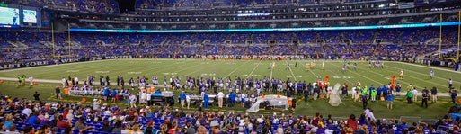 Seat view from Lower Midfield