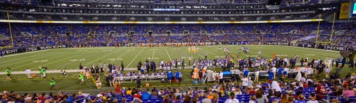 Seat view from Lower Midfield