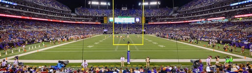 Seat view from Lower Endzone