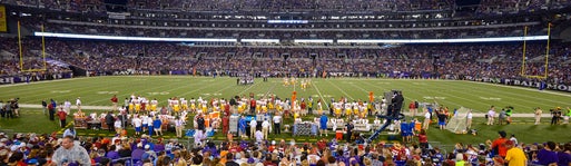 Seat view from Lower Midfield