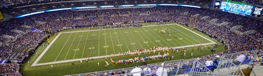 Seat view from Upper Sideline