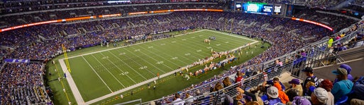 Seat view from Upper Sideline