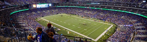 Seat view from Upper Sideline