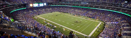 Seat view from Upper Sideline