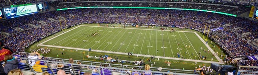Seat view from Upper Sideline
