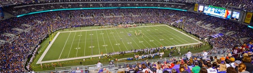 Seat view from Upper Sideline