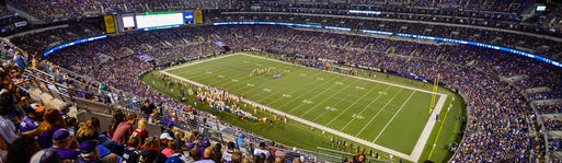 Seat view from Upper Sideline