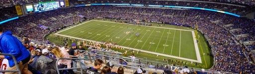 Seat view from Upper Sideline