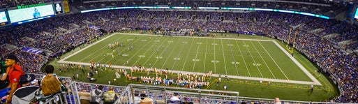 Seat view from Upper Sideline