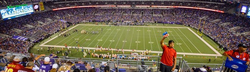 Seat view from Upper Midfield