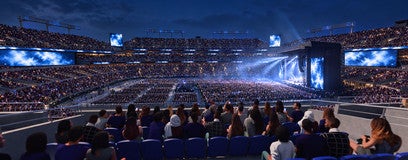 Seat view from Club