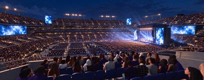 Seat view from Club