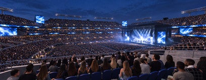 Seat view from Club