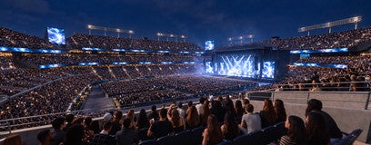 Seat view from Club