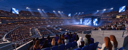 Seat view from Club