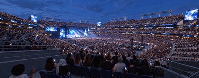Seat view from Club