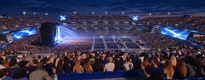 Seat view from Upper