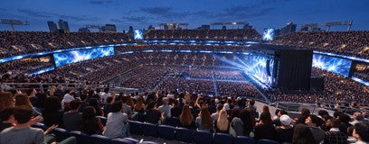 Seat view from Upper