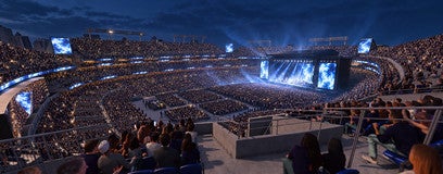 Seat view from Upper