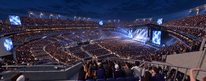 Seat view from Upper