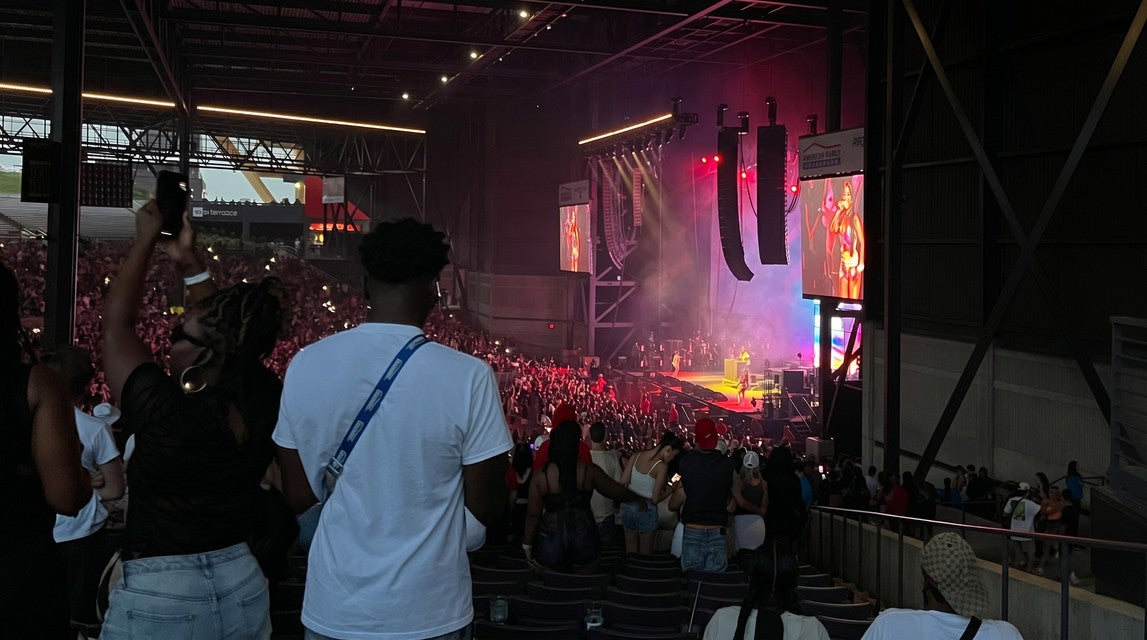 Seat view from Middle