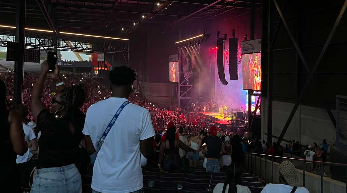 Seat view from Middle