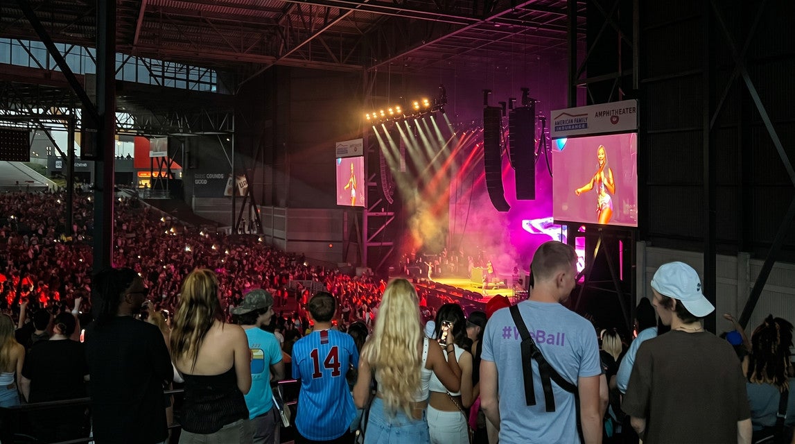 Seat view from Middle