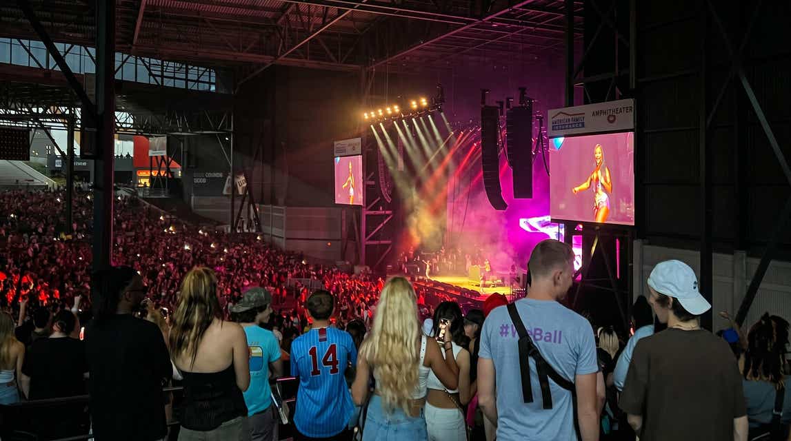 Seat view from Middle