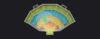 Seat view from Middle