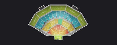 Seat view from Middle