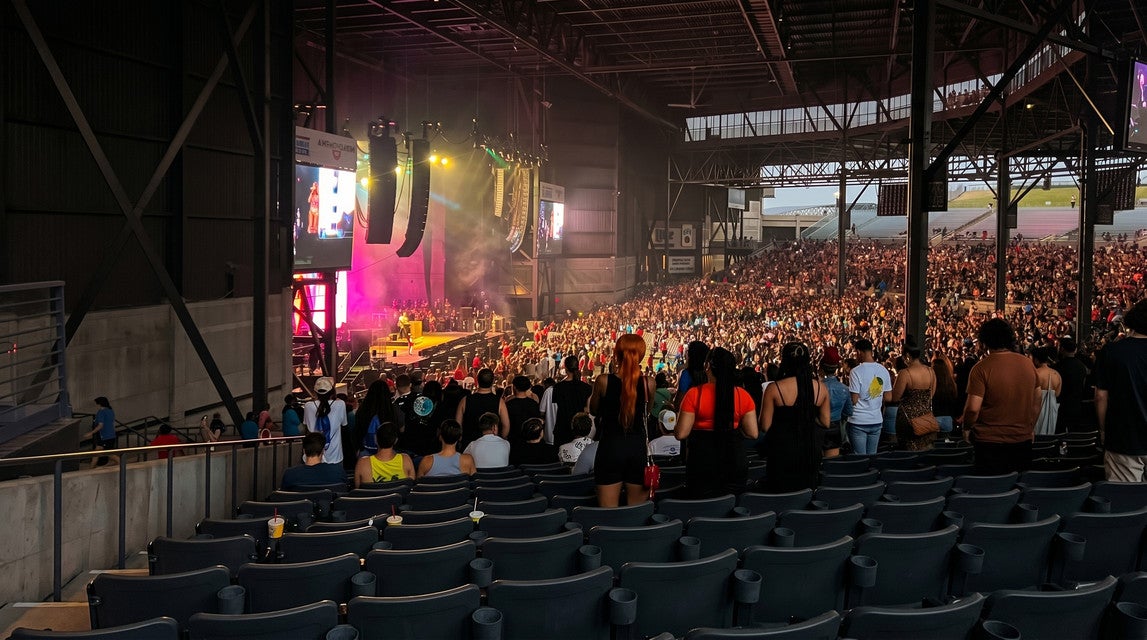 Seat view from Middle