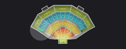 Seat view from Upper