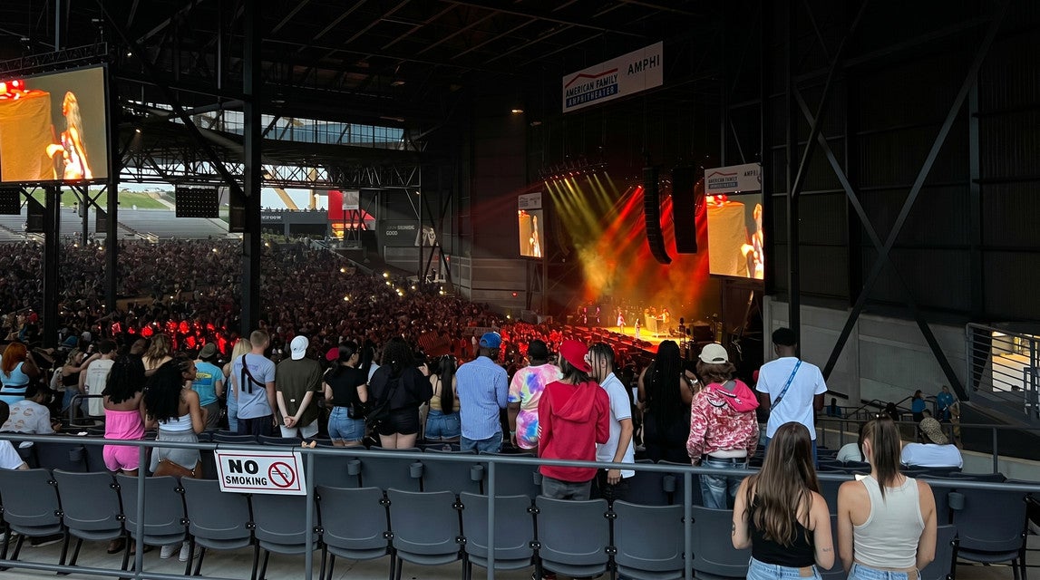 Seat view from Upper