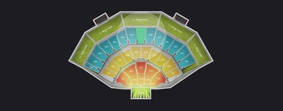 Seat view from Upper