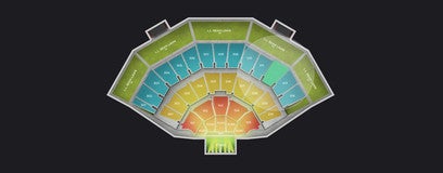 Seat view from Upper