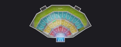 Seat view from Platinum
