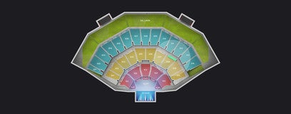 Seat view from Platinum