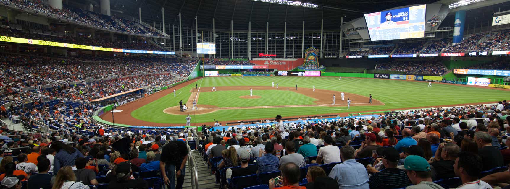 Seat view from Clubhouse Box B First Base