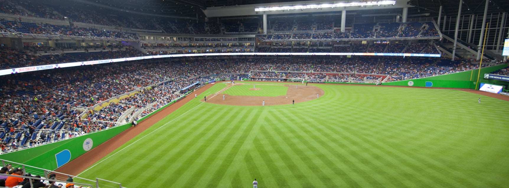 Seat view from Home Run Porch