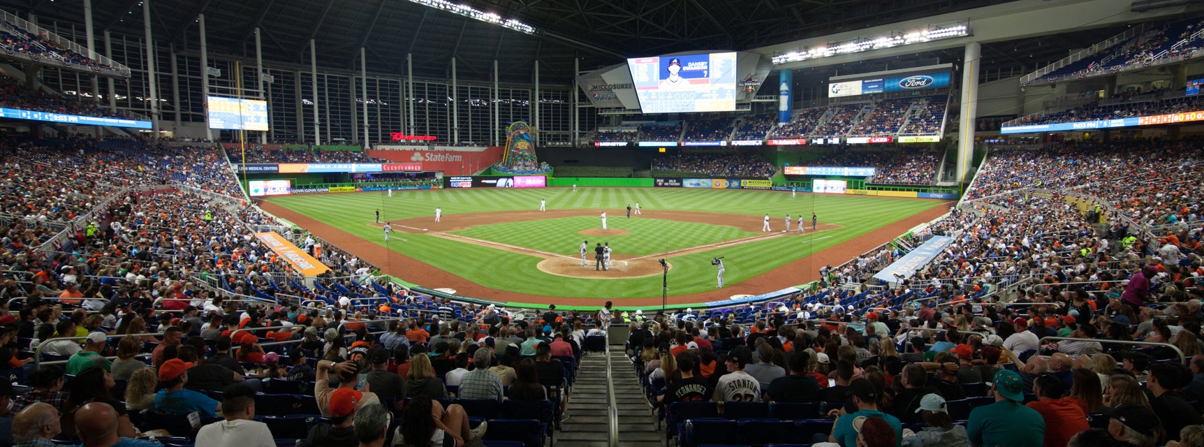 Seat view from Home Plate Box B Third Base